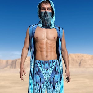 Rave Outfit Men, Male Performance Set, Festival Outfit Man, Male Trippy Set, Festival Men Clothing, Male Festival Costume, Party Set For Men