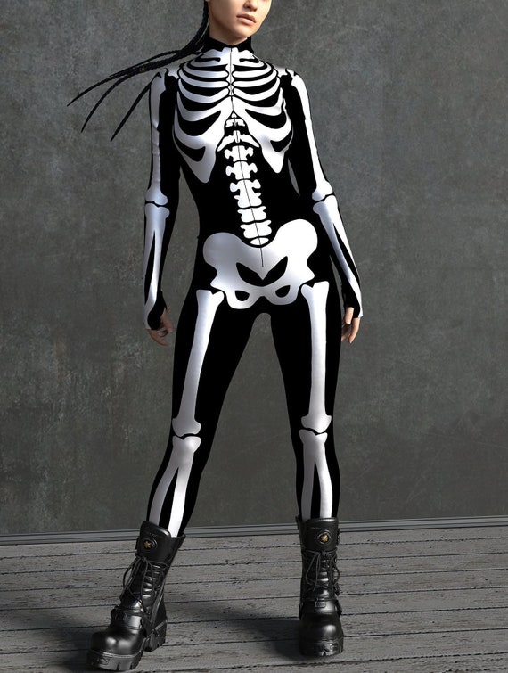 Bijzettafeltje Darts zonsondergang Skeleton Bodysuit Skeleton Kostuum Vrouwen Skeleton Kostuum - Etsy België