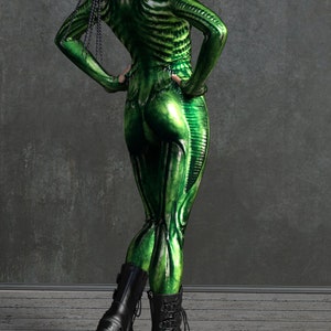 Festival Costume for Women, Alien Costume Women, Futuristic Unique