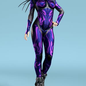 Cyber Costume Women, Droid Bodysuit Women, Rave Bodysuit, Festival Costumes, Rave Costume Women, Festival Bodysuit, Cosplay Costume Women