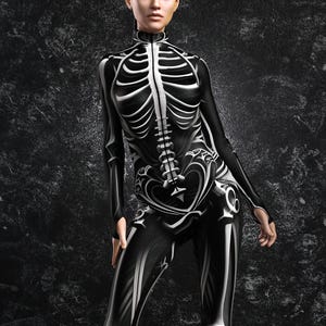 Skeleton Halloween Costuem Women, Halloween Adult Costume, Party Halloween Costumes, Skeleton Halloween Bodysuit, Womens Halloween Costume