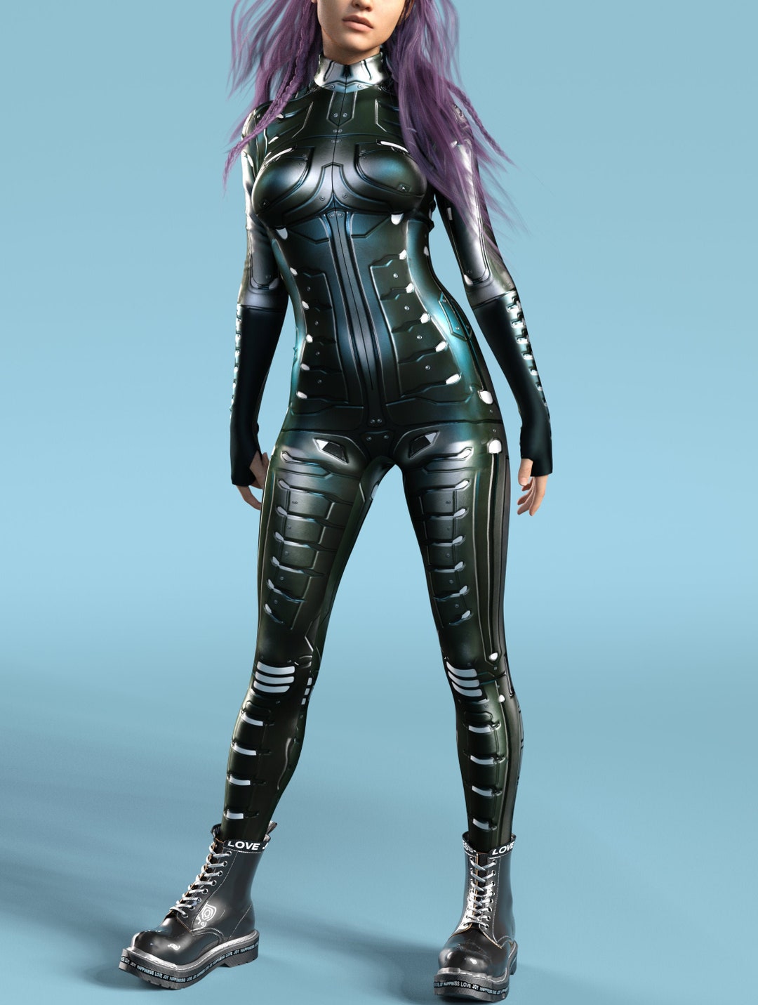 Robot Costume Women, Cosplay Costume Women, Robot Bodysuit, Halloween Costume Women, Halloween