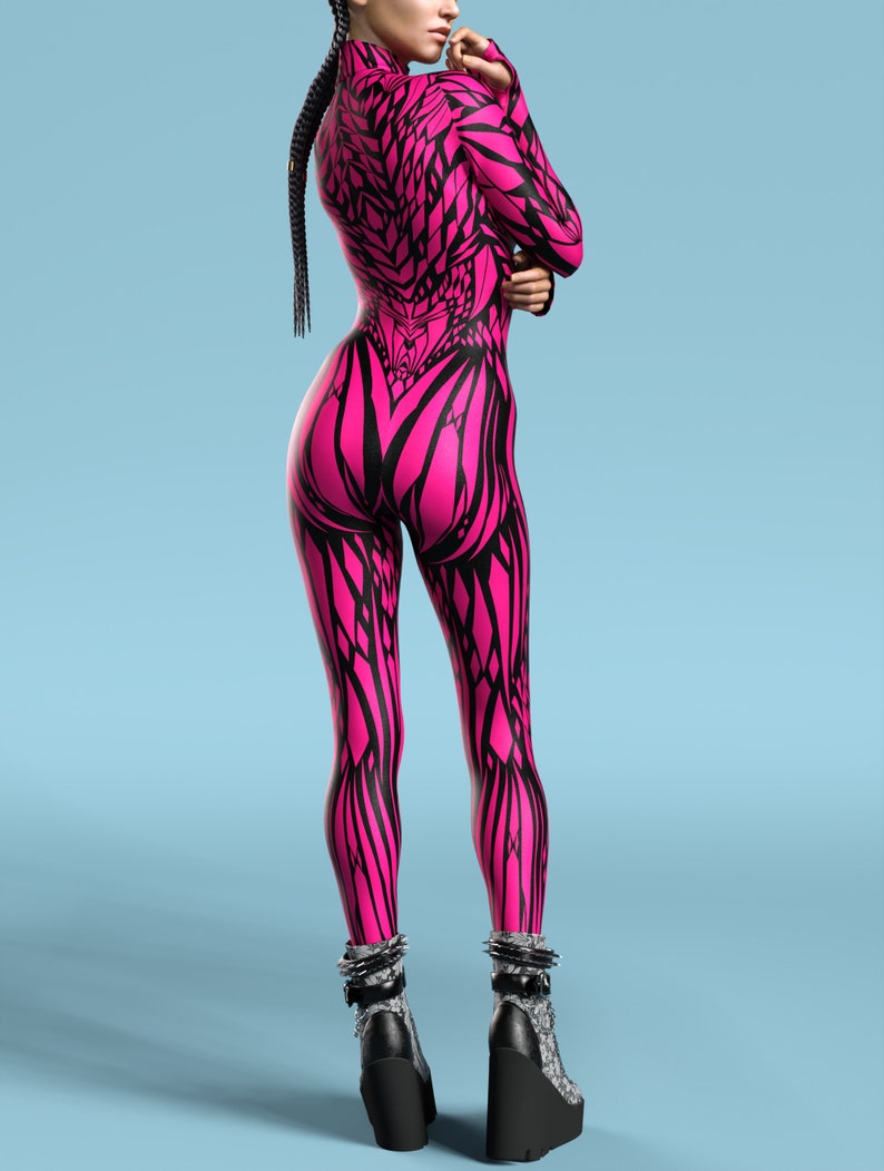 Neon Rave Zombie Costume