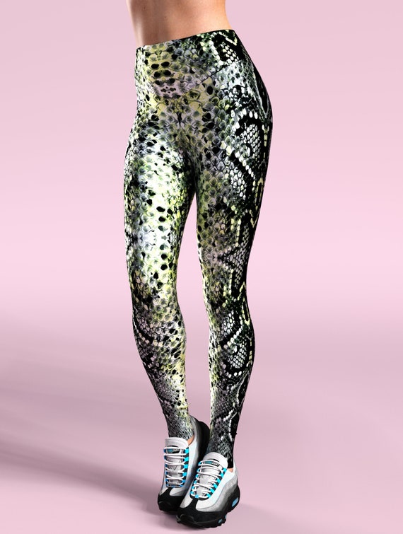 Green Anaconda Leggings Crossfit Set 