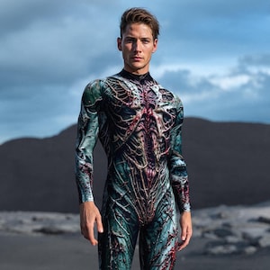 Male Zombie Costume, Halloween Costume Men, Male Halloween Costume, Green Alien Costumes For Men, Scary Alien Costume Adult, Scary Costume