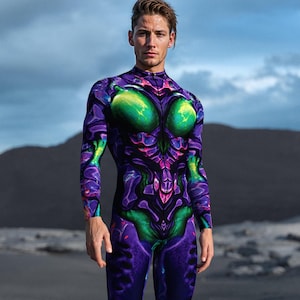 Halloween Costume Men, Male Halloween Costume, Halloween Costumes For Men, Party Alien Halloween Costume Adult, Halloween Costume Men Unique