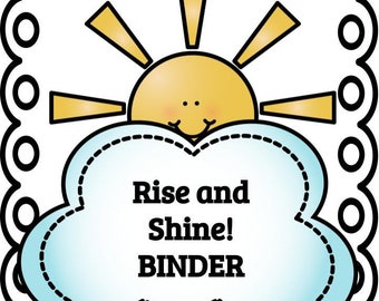 Preschool Workbook Binder