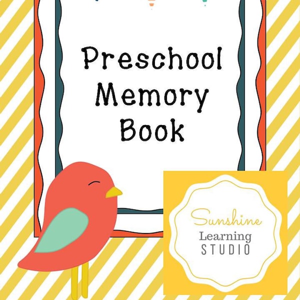 Preschool Memory Book