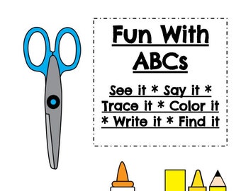 ABC Worksheets for Preschoolers- Letter Recognition and Sounds