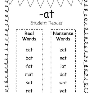 Apprendre aux enfants à lire des mots simples de 3 lettres - Phonics