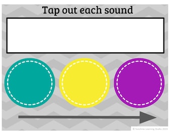 Enseñe a los niños a leer: fonética: práctica multisensorial de palabras simples