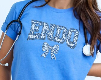 Coquette Endo Shirt Endo Squad Nurse Shirt, Endocrinologist gift, Endocrine Nurse, Endo Squad Tee, Endo crew tshirt, Endoscopy t-shirt
