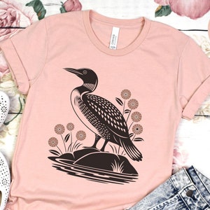 Minnesota Loon Bird Shirt for Bird Lover Shirt Common Loon t Shirt Bird Watcher Shirt Bird Nerd Shirt