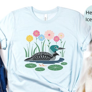 Minnesota Loon Bird Shirt for Bird Lover Shirt Common Loon t Shirt Bird Watcher Shirt Bird Nerd Shirt Loon t-Shirt Loon Tee Loon Bird tshirt
