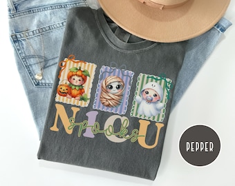 Spooky NICU Nurse Shirt Comfort Colors Nicu Department Preemie Nurse tshirt NICU Nurse t-Shirt Halloween Neonatal Intensive Care Unit Shirt
