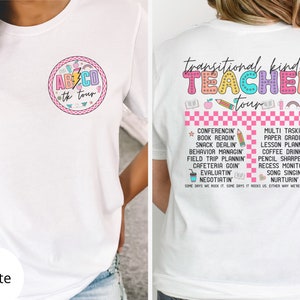 Teacher Tour Tk Teacher Shirt Transitional Kindergarten Shirt Prekindergarten tshirt Tk Crew t-shirts TK Shirts for 4k Teacher Tees