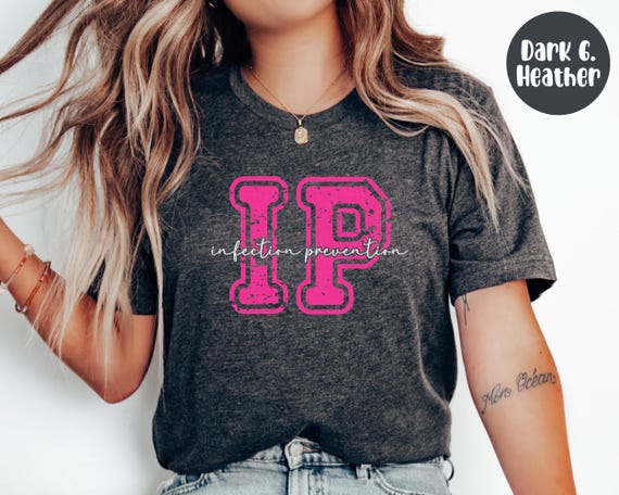 Preppy Infection Preventionist Shirt IP Shirt Lvn Infection Nurse Tee Infection Control Nurse TShirt Infection Prevention Gift Shirt IP RN