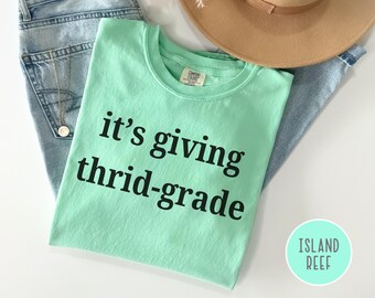 Third Grade Shirt Comfort Colors Teacher Shirt, 3rd Grade Shirt Third Grade Shirt Third Grade Teacher t Shirt 3rd Grade Crew tshirt