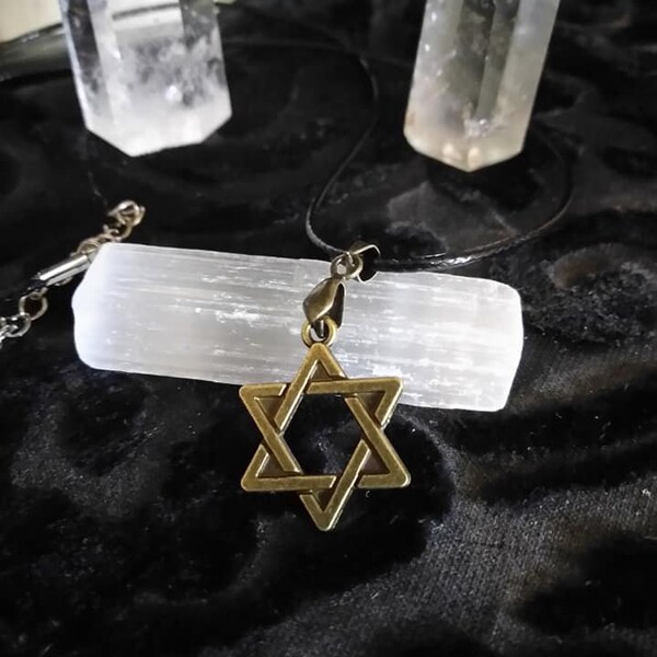 Bronze Star of David Etsy