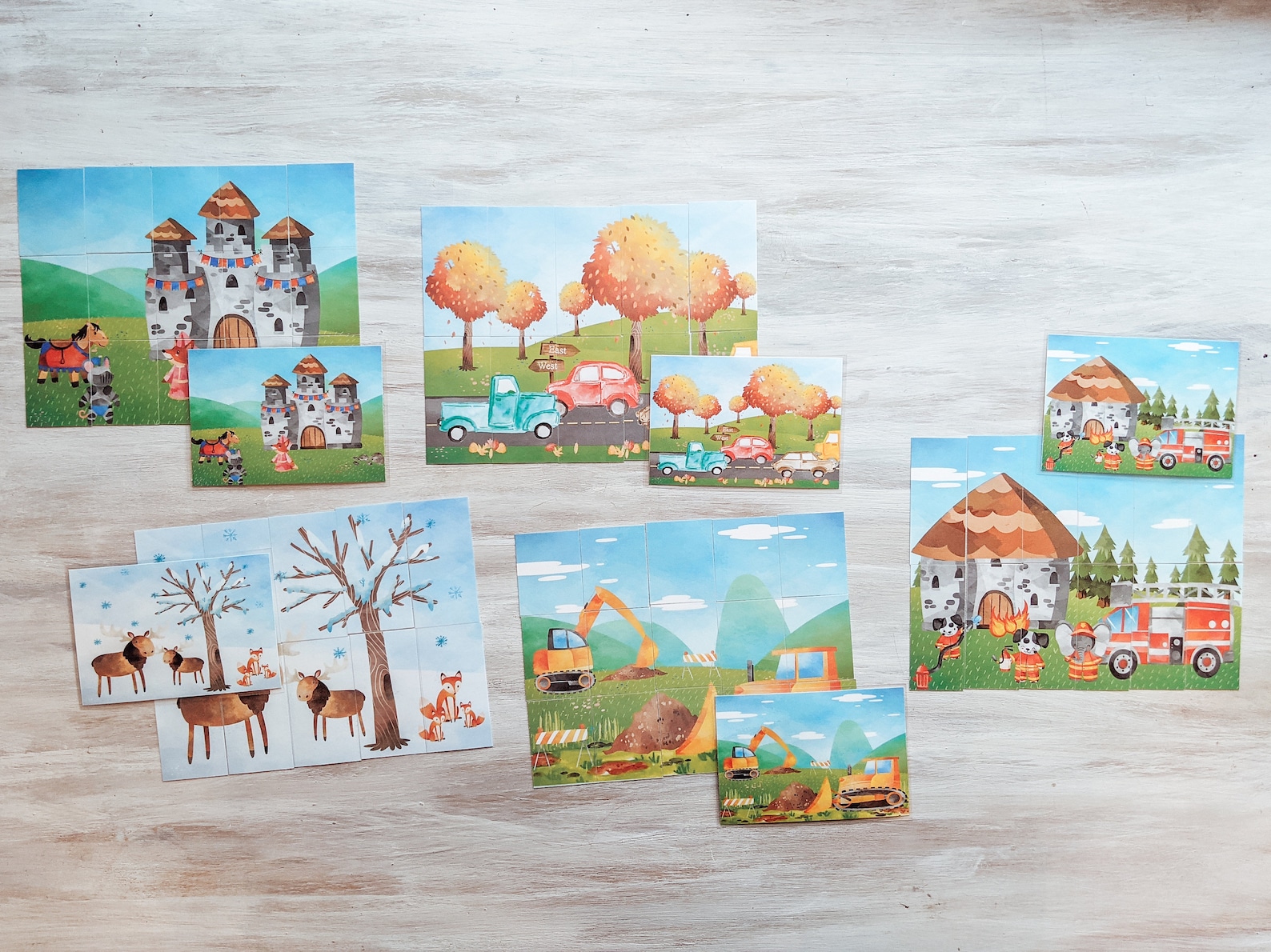 Printable Puzzles Puzzles for Kids Kids Puzzles Focus - Etsy