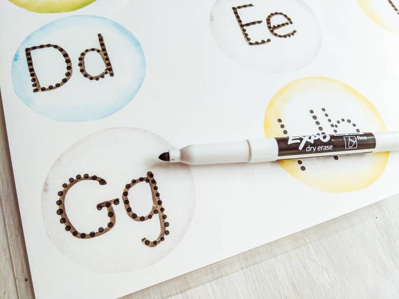 Alphabet Writing Practice, Tracing Letters Printable (Digital Download) image 2
