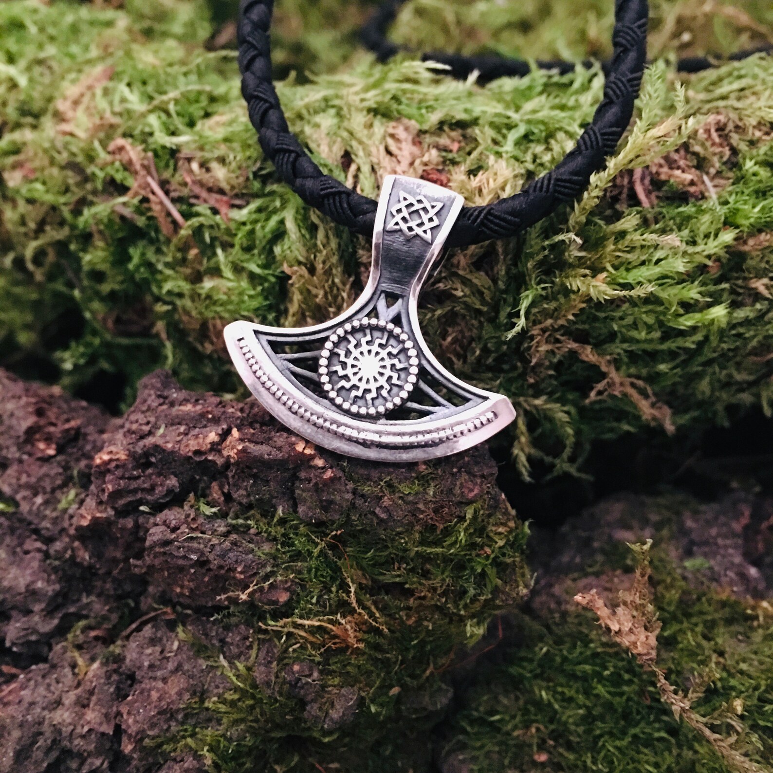Vikings Axe Pendant Pagan Axe Amulet Axe of Perun Vikings Etsy