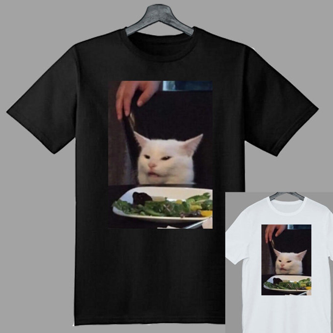 Cat Meme Tshirt Taylor Armstrong Cat Meme Shouting at Cat Meme Etsy