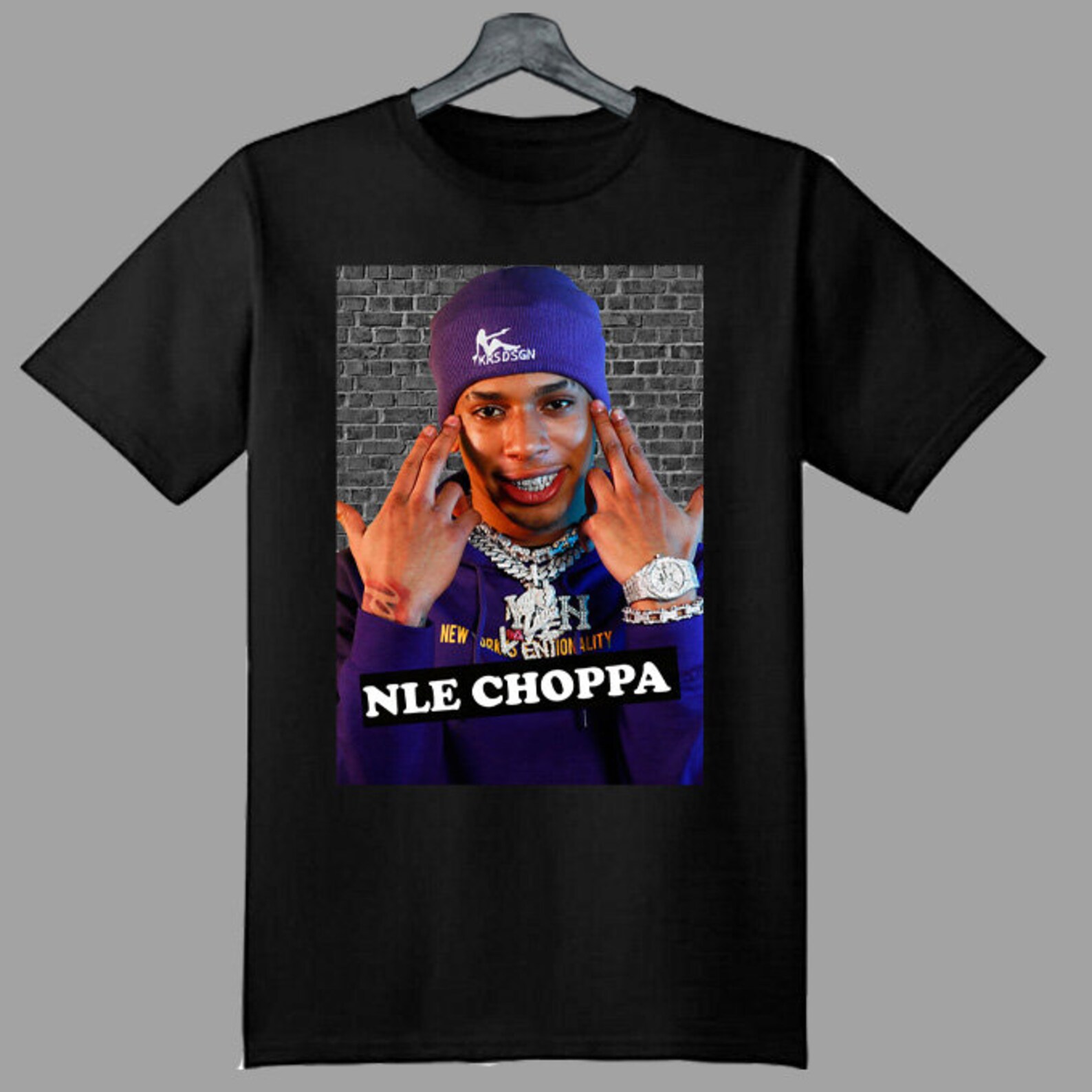 NLE choppa tshirt nle choppa rapper music tshirt nle choppa | Etsy