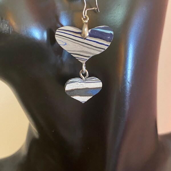 Ford Fordite Heart Earrings