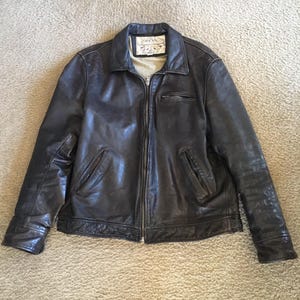 Banana Republic Leather Jacket.Mens Size Large.Excellent Condition.
