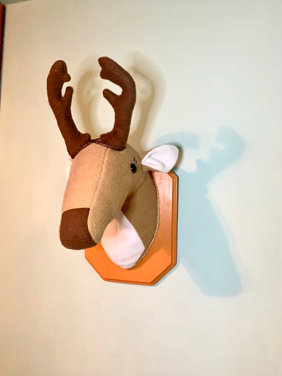 stuffed deer head for nursery
