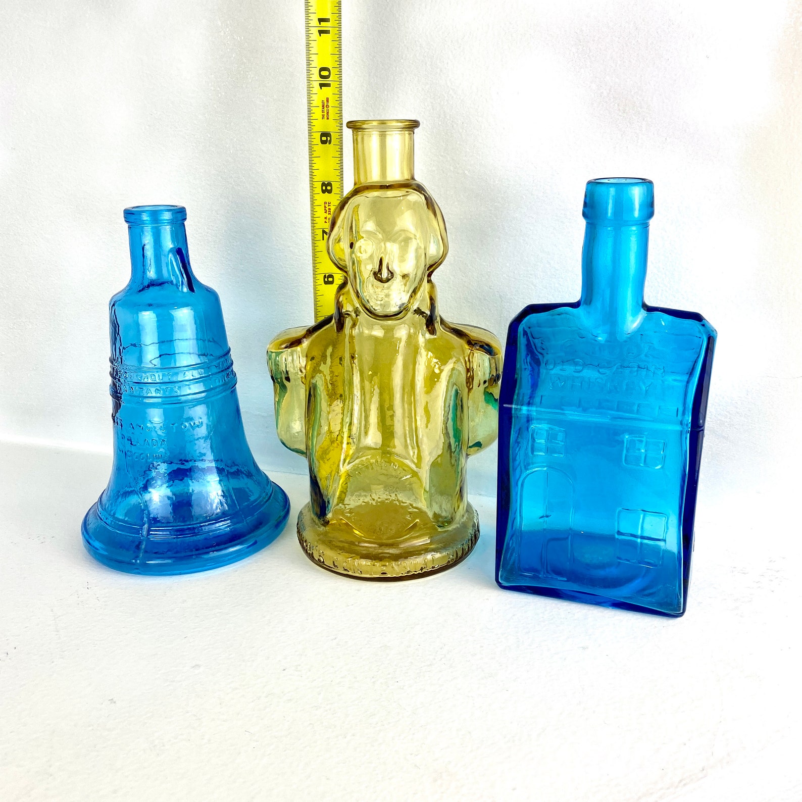 Vintage Wheaton Glass Bottles Collectible Glass Bottles Etsy