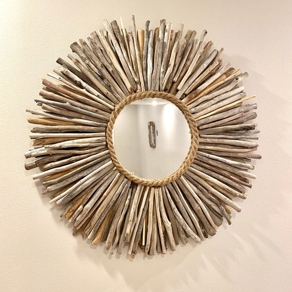 22 Driftwood Starburst Mirror Mto Sunburst 22 Driftwood Starburst Mirror Mto, Driftwood Sunburst Wall Mirror