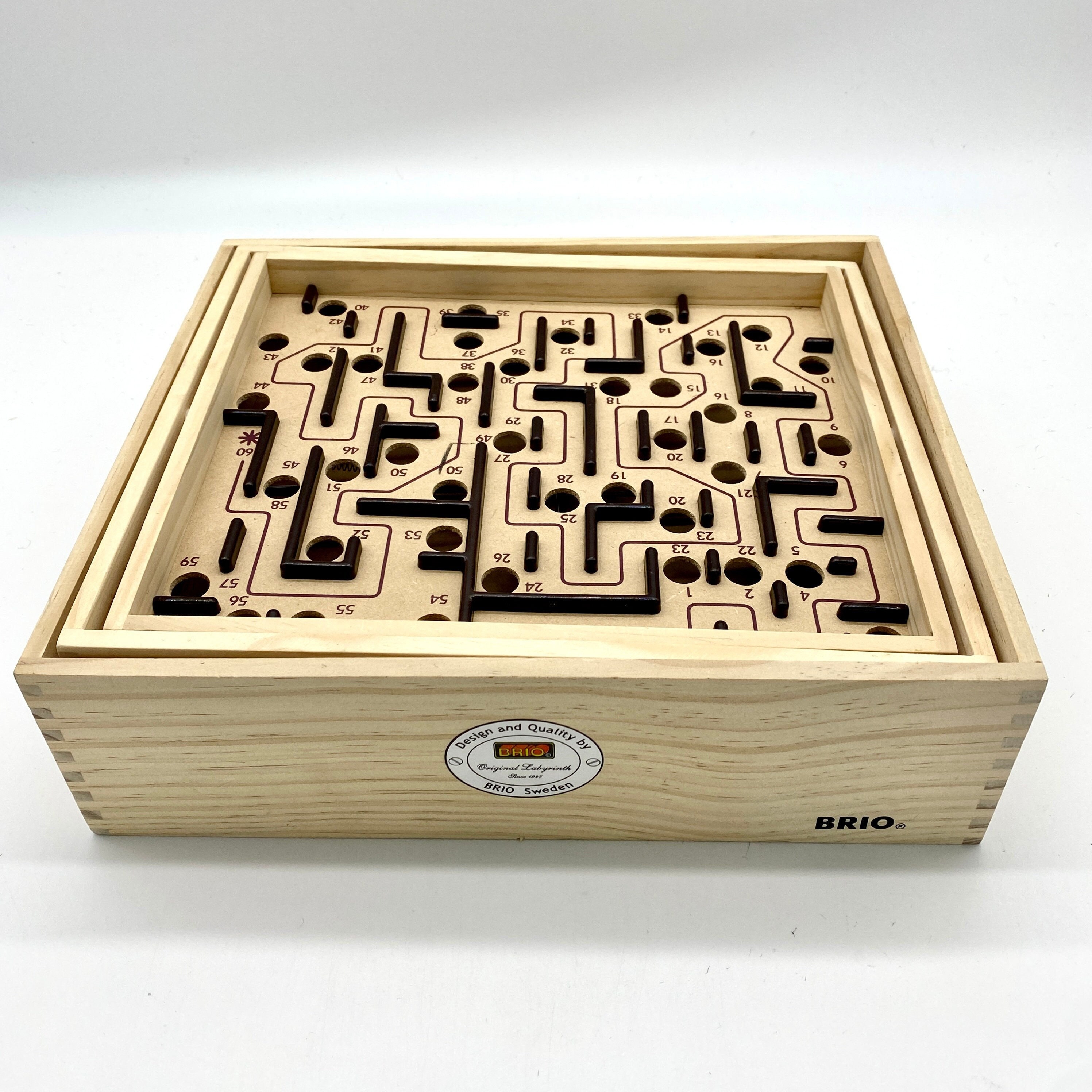 ZUKY - PINE WOODEN LABYRINTH GAME