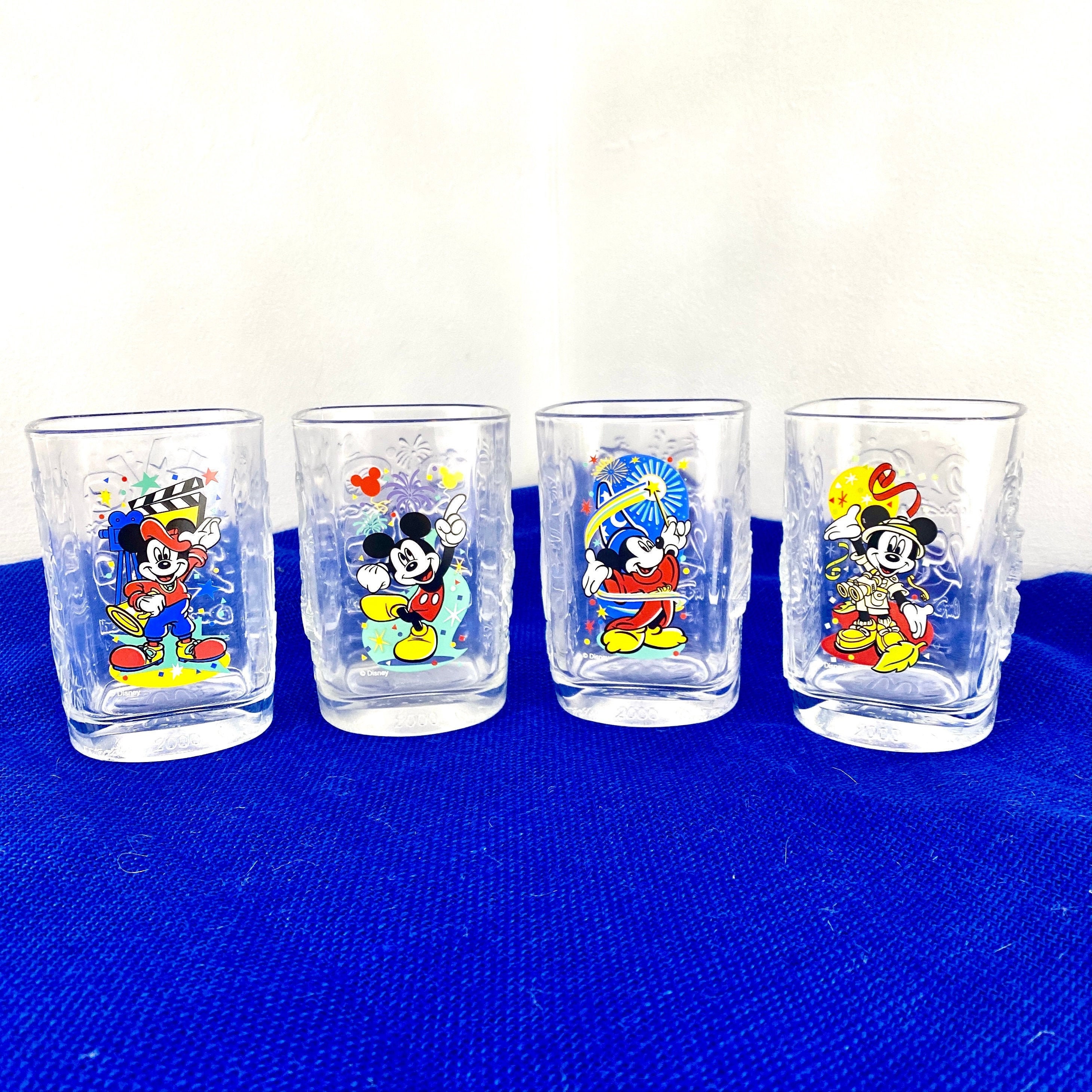 Mavin  Walt Disney McDonalds Mickey Mouse Drinking Glasses 2000