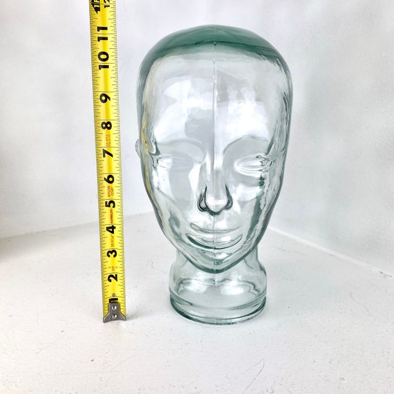 Unisex Glass Mannequin Head