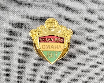 AK SAR BEN hat pin / lapel pin 1917