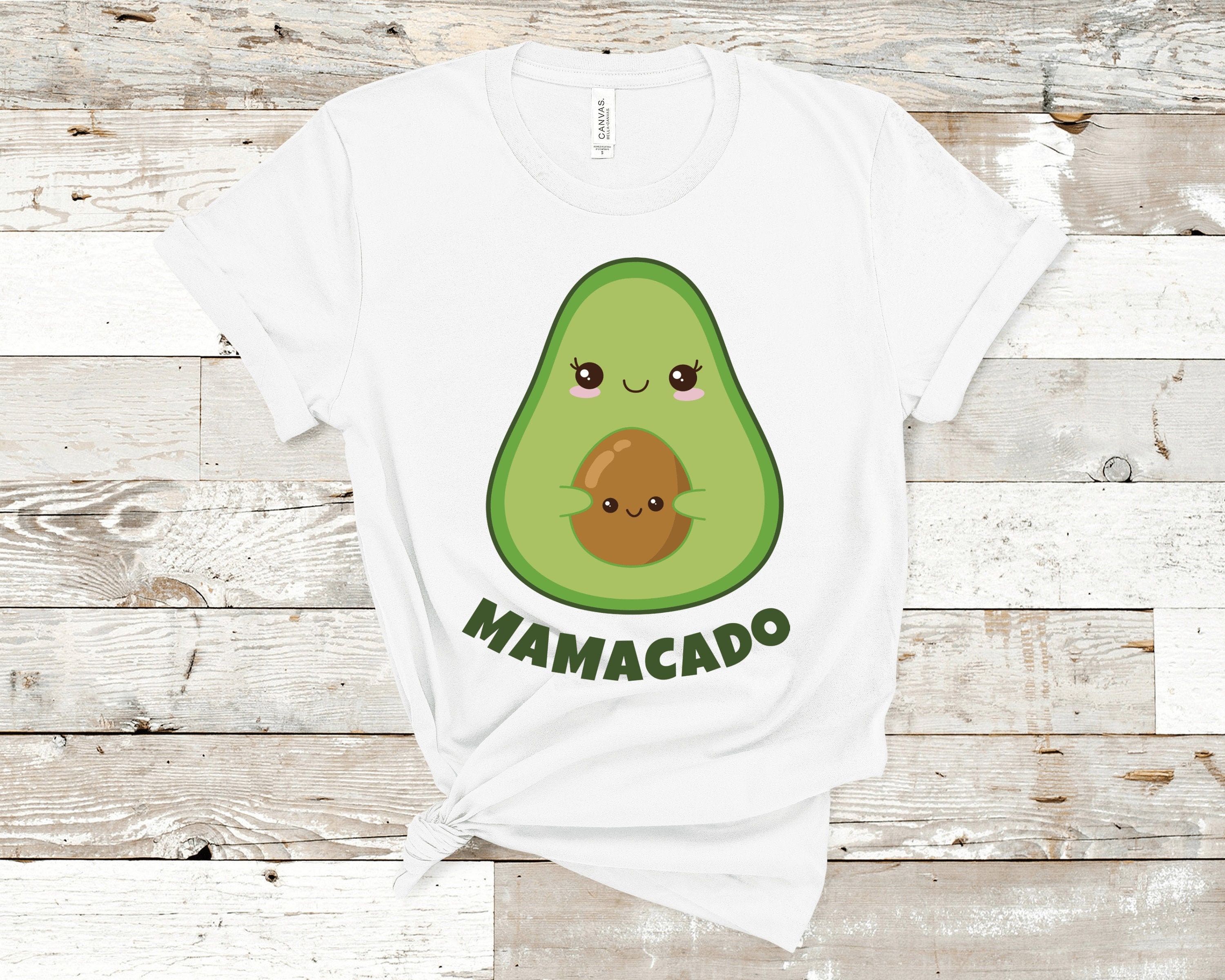 Mamacado is a Pregnant Avocado Unisex T 