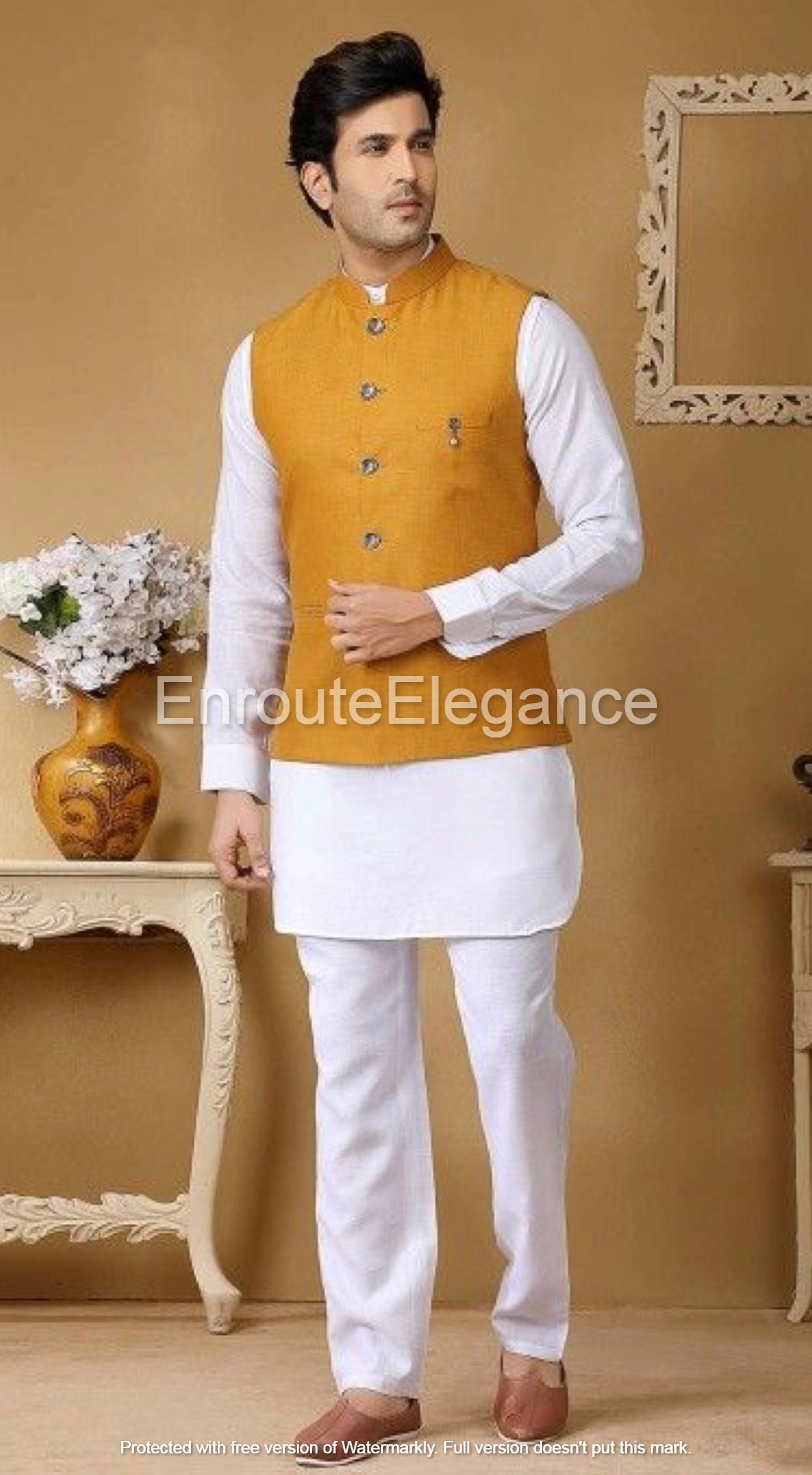 Vase coat with kurta pajama Outlet