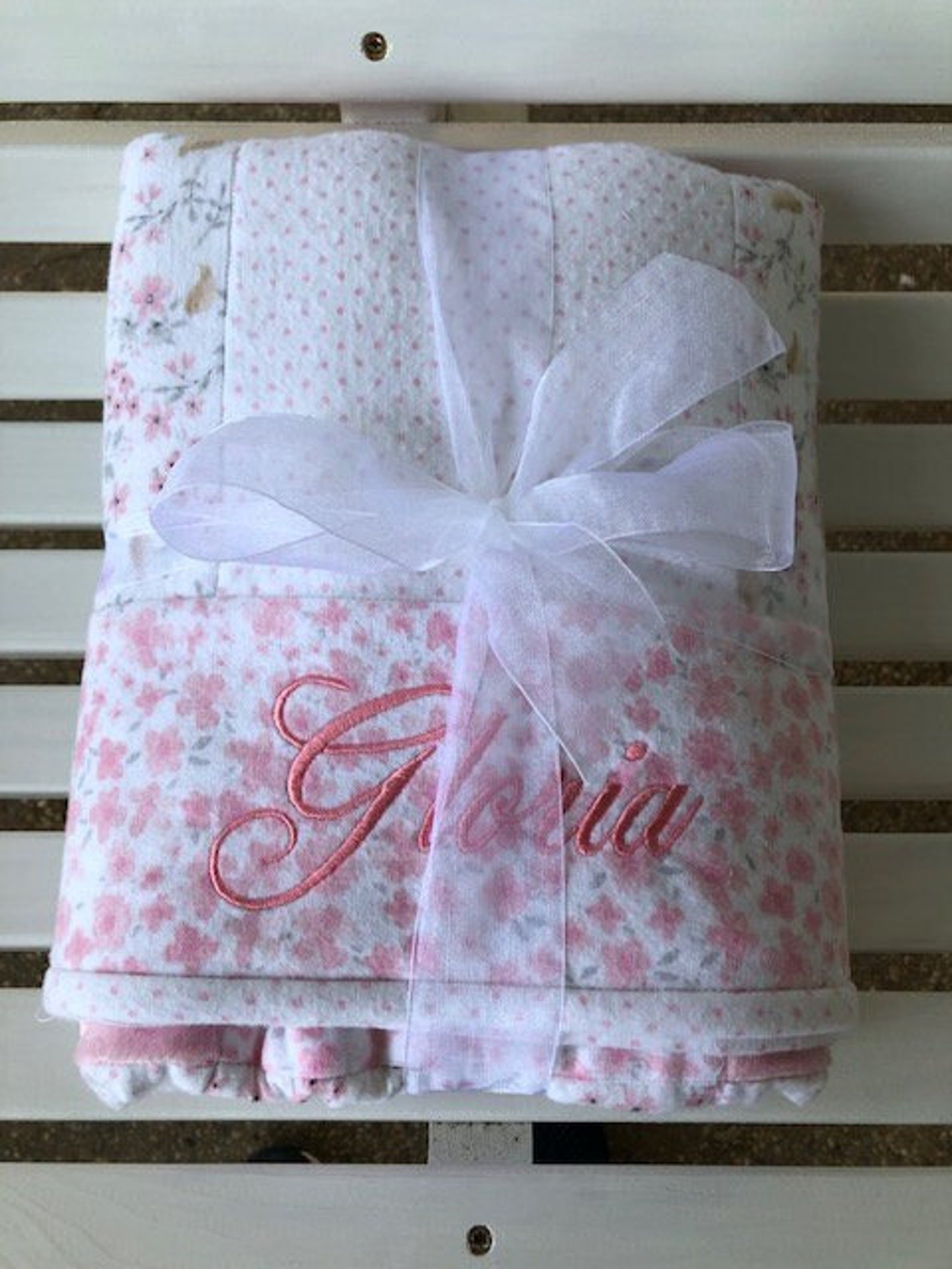 Pink Baby Quilt main image 1