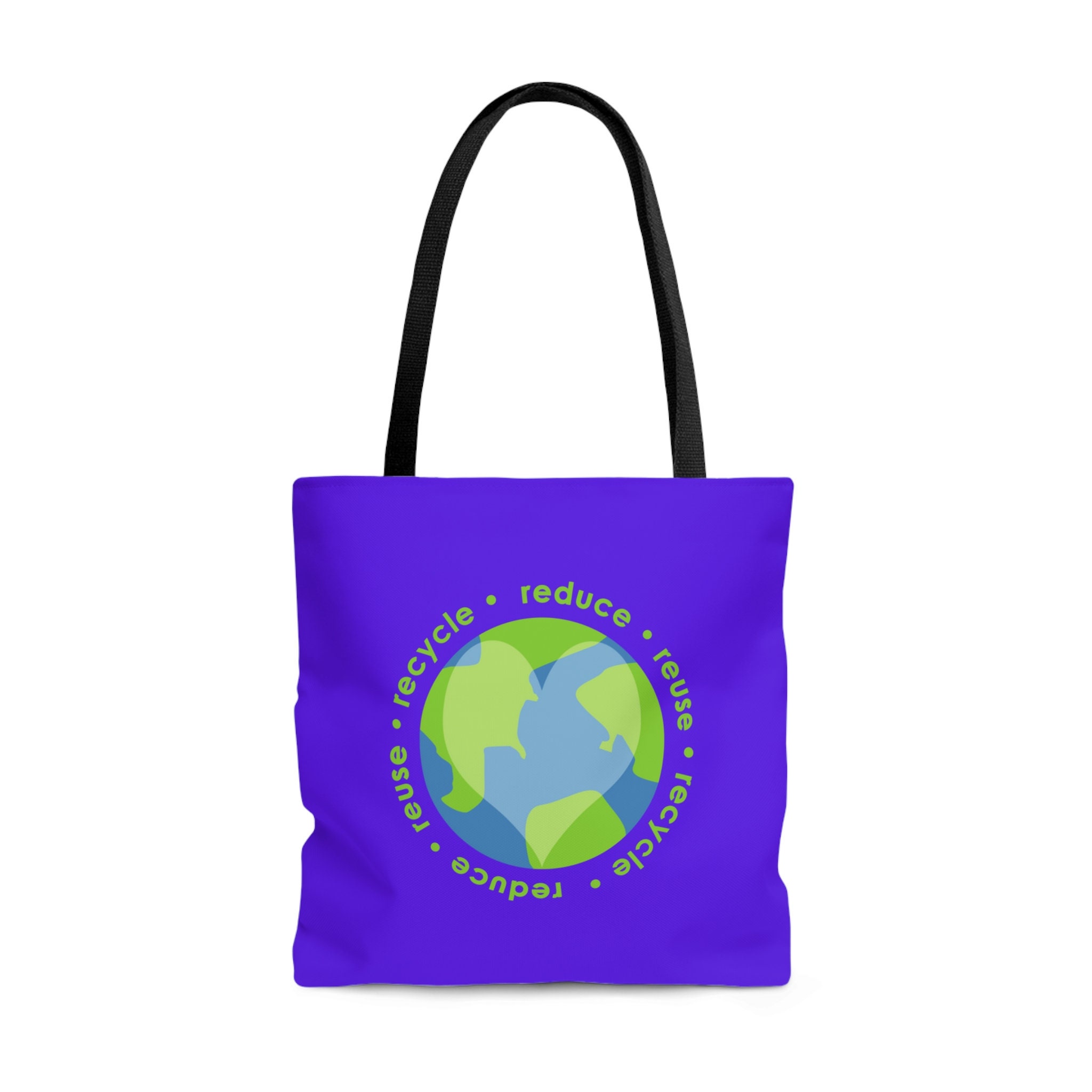 Reduce Reuse Recycle Tote Bag Recycle Tote Environment Etsy