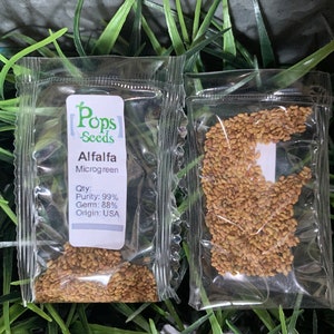 Organic Alfalfa Seeds For Sprouting – Non-GMO, Kosher, Vegan – Food To Live 4lb