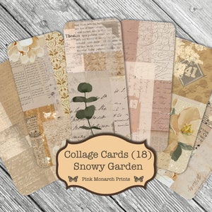 Junk Journaling Kit, Digital Collage Sheets, Collage Papers, Junk Journal Digital Papers, Collage Kit, Junk Journaling Ephemera, Vintage Pap