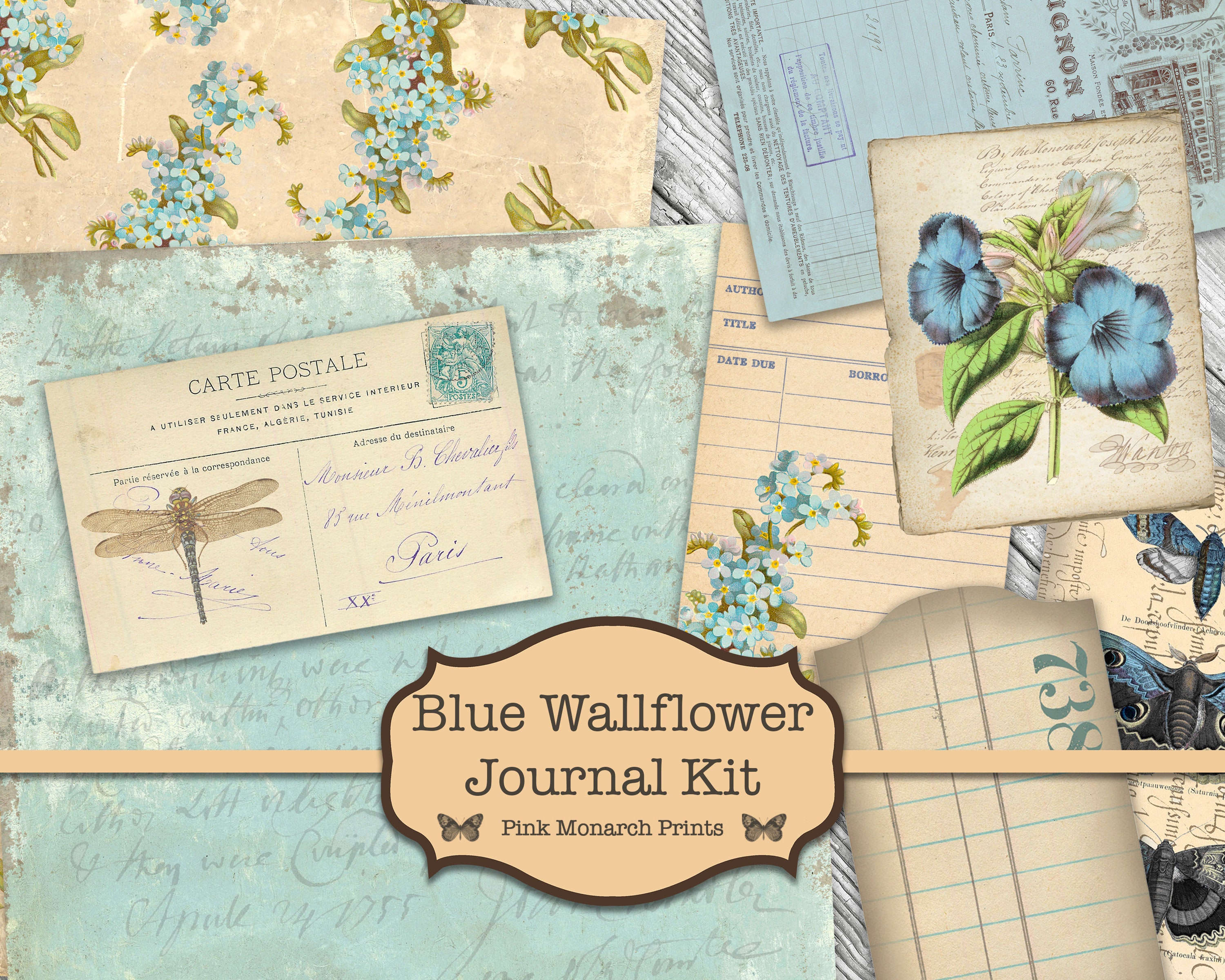 Digital Journal Kit, Junk Journaling , Junk Journaling Kit, Classic J…