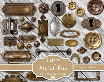 Faux Metal Bits