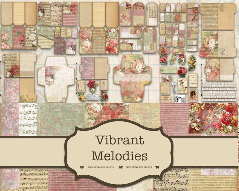 Junk Journal Digital Kits Junk Journal Kits Junk Journal Etsy UK