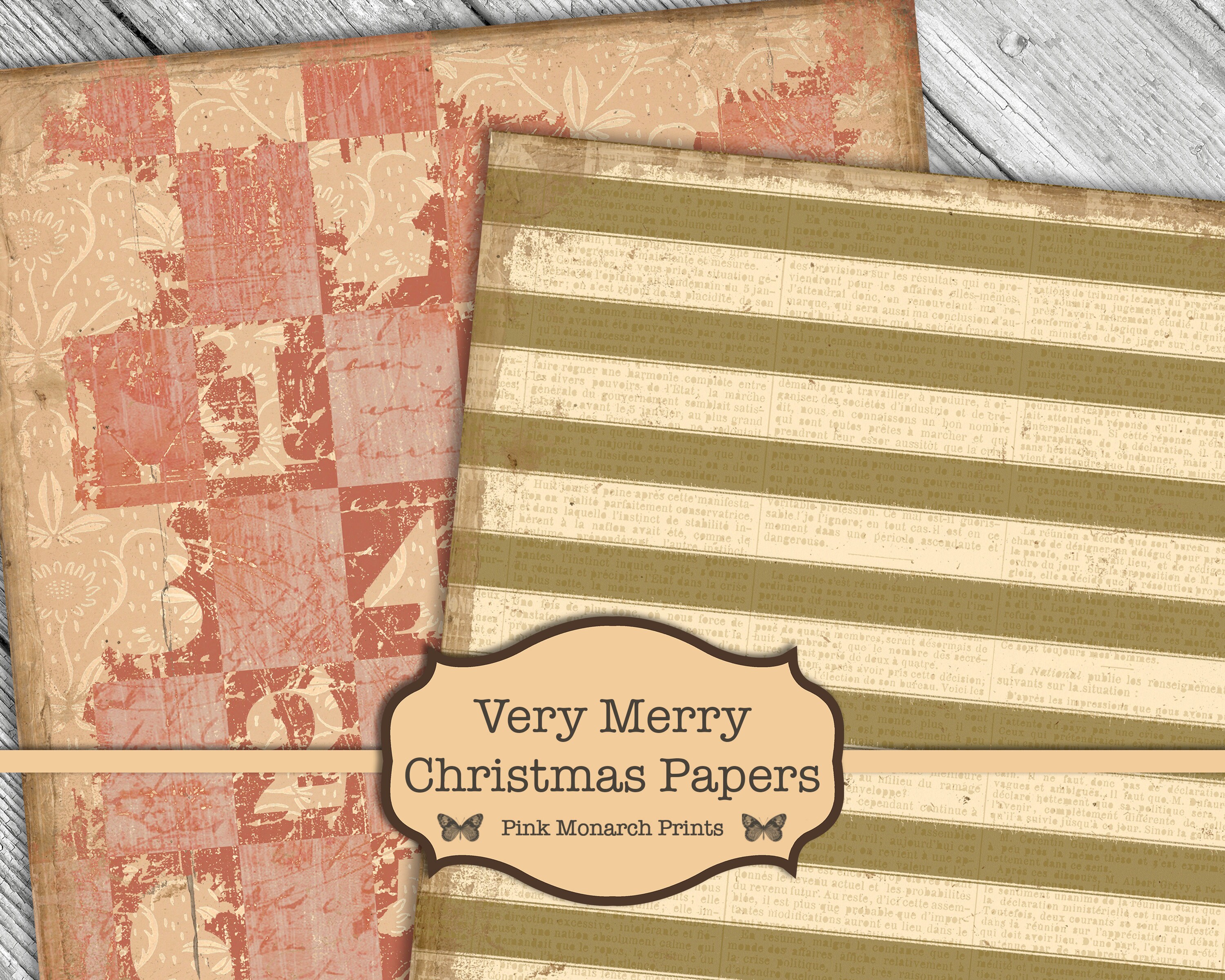 メリークリスマスジャンクジャーナル、ジャンクジャーナルキット