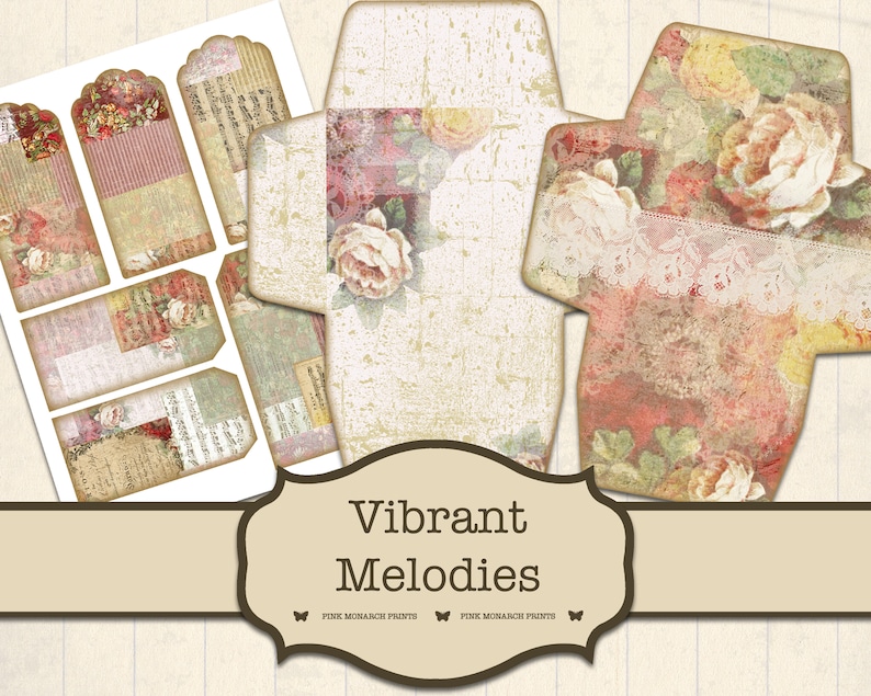 Junk Journal Digital Kits Junk Journal Kits Junk Journal Etsy