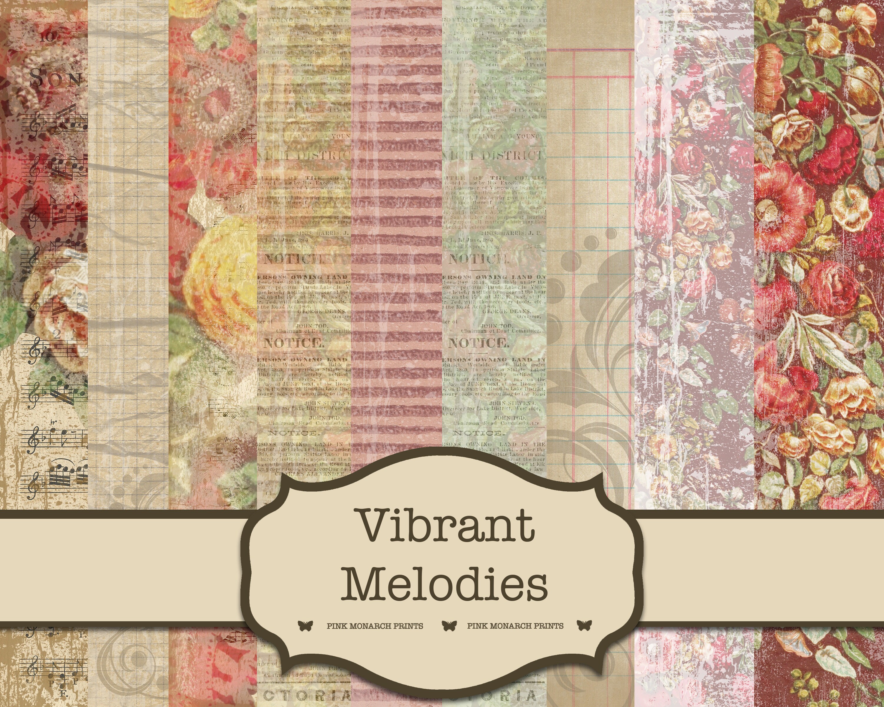 Junk Journal Digital Kits Junk Journal Kits Junk Journal Etsy