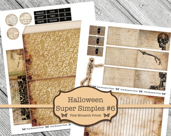 ジャンクジャーナル　ハロウィン　ホラー 大型ハロウィン ジャンク ジャーナル ハンドメイド ゴシック 不気味な